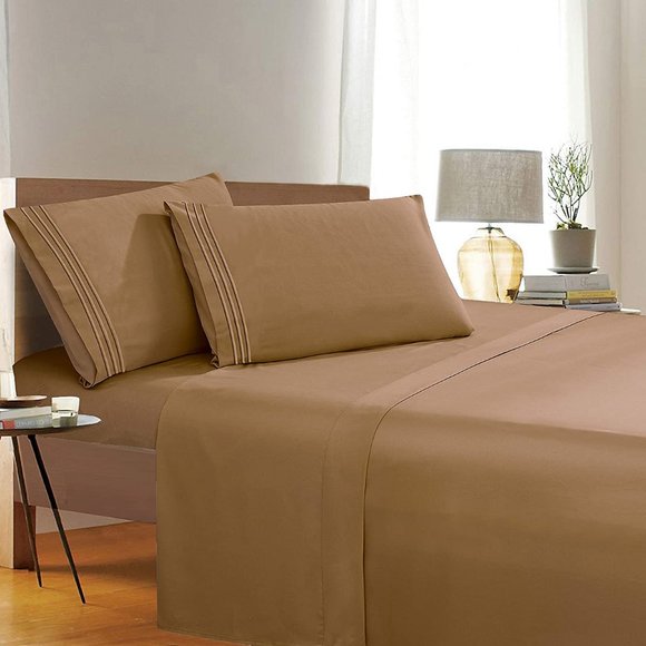 New 1500 Thread Count Wrinkle & Fade Resistant Egyptian Quality - Picture 1 of 12